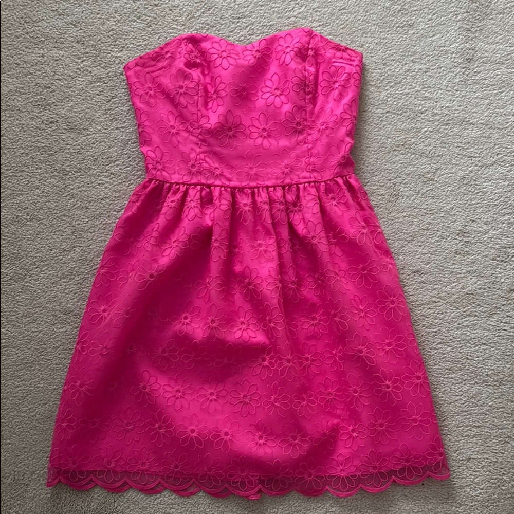 Lily Pulitzer Pink Floral Dress